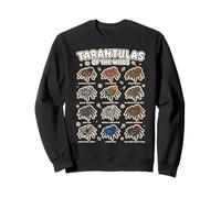 Guide éducatif de Tarentule espèces d'araignées Exotiques Sweatshirt