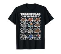 Guide éducatif de Tarentule espèces d'araignées Exotiques T-Shirt