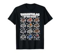 Guide éducatif de Tarentule espèces d'araignées Exotiques T-Shirt