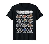 Guide éducatif de Tarentule espèces d'araignées Exotiques T-Shirt