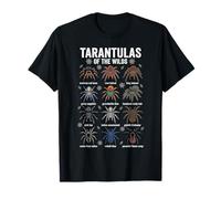 Guide éducatif de Tarentule espèces d'araignées Exotiques T-Shirt