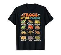 Guide éducatif des Amphibiens Grenouilles de la planète T-Shirt