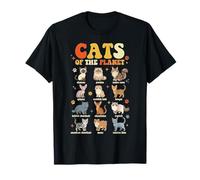 Guide éducatif des Races de Chats Illustration Vêtements T-Shirt