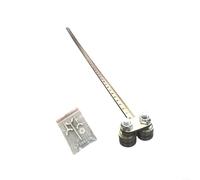 Guide en acier inoxydable pour scie circulaire et bois droit pour alignement des planches (B)