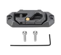Guide-fil métallique en alliage de zinc pour treuil d'escalade RC, compatible avec les véhicules à l'échelle 1/10 et 1/8, installation facile avec réglage précis pour des (Gris)