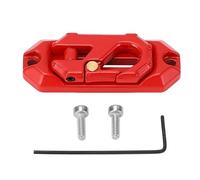 Guide-fil métallique en alliage de zinc pour treuil d'escalade RC, compatible avec les véhicules à l'échelle 1/10 et 1/8, installation facile avec réglage précis pour des (Rouge)