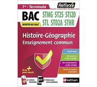 Guide - Histoire-Géographie - 1re/Tle voie technologique - STMG/ST2S/STI2D/STL/STHR/STD2A - Réflexe - 2026