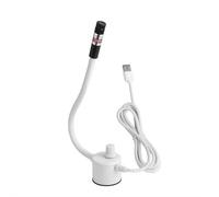 Guide laser réglable pour machines à coudre - Lampe de positionnement de précision avec base magnétique universelle et fonction à intensité variable pour matelassage et broderie (croix rouge