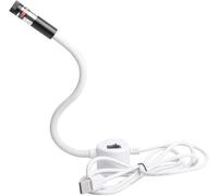 Guide laser réglable pour machines à coudre - Lampe de positionnement de précision avec base magnétique universelle et fonction à intensité variable pour matelassage et broderie (croix rouge