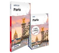 Guide Light Paris - Avec 1 Carte Laminée 1/16 500 - Edition 2024