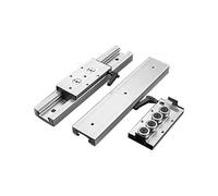 Guide linéaire à deux axes intégré SGR10 + 4/5 roues plus curseur SGB verrouillable for table coulissante à bois(1400mm)