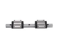 Guide Linéaire à Glissière, Rail de Guidage Linéaire en Acier à Roulement 300mm avec 2PCS Blocs HGW20CC - Mouvement Linéaire Précis, Construction Durable, Usage Industriel et CNC