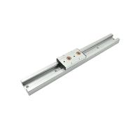 Guide linéaire double axe intégré argenté 70 mm SGR25 Rail 100 mm-1150 mm + 1 bloc coulissant SGB25 Pièces CNC Travail du bois(350mm)