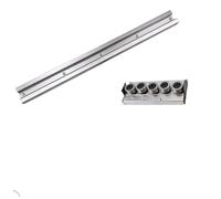 Guide linéaire double axe intégré SGR20, rail SGR20N de 60 mm + bloc à rouleaux SGB20 SGB20N for pièces CNC, machines à bois de bricolage(SGB20-5 wheel,150mm)