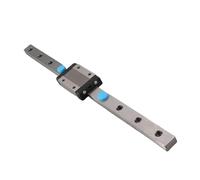 Guide Linéaire du Rail, 250/300/ 400/500/ 550mm Guide Linéaire Coulissant Avec Bloc de Chariot pour Imprimante 3 Dimensions DIY (250mm)