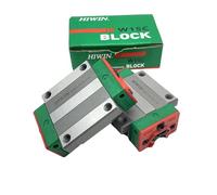 Guide Linéaire HIWIN HGH15CA HGH15 HGW15CC HGW15 Roulement Bloc Rails Glissière pour Contrôle de Mouvement Machine CNC Imprimante 3D (1, HGW15CC(Une seule Curseur linéaire))