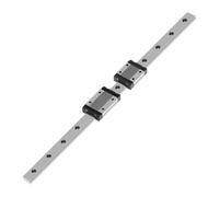 Guide linéaire MGN12 H 1-550 mm 1 pièce avec 2 blocs de chariot MGN noirs(200mm)