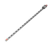 Guide Linéaire Miniature Palier en Acier Glissière de Guidage Linéaire avec Bloc de Chariot pour Équipement Miniaturisé (400mm)