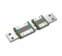 Guide linéaire, rail de guidage à glissière linéai 1PC Bloc coulissant linéaire Carrige MGW15C MGW15H for rail MGW15 Guide for diverses pièces CNC 3D(MGW15C)