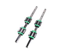 Guide linéaire, rail de guidage à glissière linéai 2 rails de guidage linéaires carrés HGR20 + 4 blocs coulissants HGW20CC(900mm)