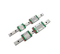 Guide linéaire, rail de guidage à glissière linéai Rail de guidage linéaire MGN15H 100 mm - 1000 mm avec curseur(250mm)