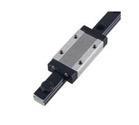 Guide linéaire, rail de guidage à glissière linéai Rail de guidage linéaire miniature 100-1000 mm + chariot coulissant noir MGN9H for pièce d'imprimante 3D(100mm)