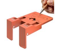 Guide Magnétique de Pose pour Charnières | Assistant Alignement Pour Montage Rapide De Porte - Alignement de l'Espace de Pose des Charnières - Pour Maison Appartement École Chambre Salon Cuisine