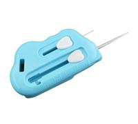 Guide magnétique pour couture - Règle multifonctionnelle pour ourlets avec échelle en centimètres, accessoires pour patrons, tissu de table, broderie, travaux manuels, coupe