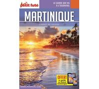 Guide Martinique 2023 Carnet Petit Futé - Dominique Auzias - Petit futé - broché - Carnet (de voyage, intime, de notes)
