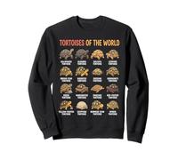 Guide Mondial des espèces de Tortues pour Reptiles Sweatshirt