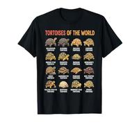 Guide Mondial des espèces de Tortues pour Reptiles T-Shirt