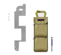 Guide Multifonctionnel De Sous-aluminium Des Gabarits Moule Gabarits Pour La Poignée L'armoire Et Diverses Tâches Rénovation Bord