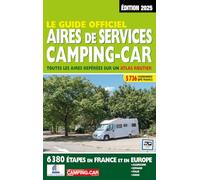 Guide officiel Aires de services camping-car 2025