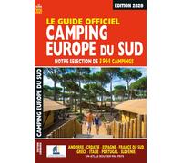 Guide officiel Camping Europe du Sud 2026 - Mariam Azaïez - Regicamp - broché - Guide