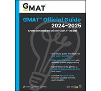 Guide officiel du GMAT 2024-2025 : Livre + Banque de questions en ligne