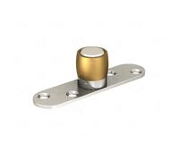 Guide olive - MANTION - 1099 - Laiton - 30x30 mm - Jaune