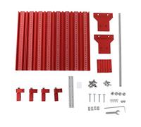 Guide parallèle Système de rail du bois Aluminium ALLIAGE PRÉCISE Échelle Saw Saw Track Guide Rail pour la circulaire Saw Saw Machine de moulage Planeur Picker en bois 300 mm 11,8