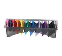 Guide peigne Set Clipper Pièces de rechange Trimmer peigne Hair De coupe outils 10 couleurs 10 tailles Matériau polymère résistant à haute température pour la coupe de cheveux