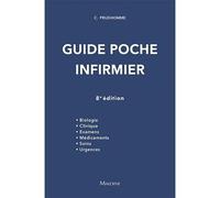Guide poche infirmier, 8e ed. - Christophe Prudhomme - Maloine - broché - Guide