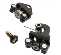 Guide porte coulissante Compatible avec NISSAN Pour INTERSTAR 1998 1999 2000 2001 2002 2003 2004 roulettes charnière porte coulissante droite gauche supérieure centrale inférieure(Right)