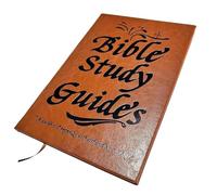 Guide pour étudier la Bible avec notes des Écritures et réflexions de prière - 66 pages - Accessoires d'étude pour la croissance spirituelle