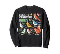 Guide pour identifier les oiseaux Funny Nature écureuil Sweatshirt