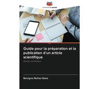 Guide pour la préparation et la publication d'un article scientifique: Article scientifique