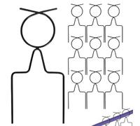 Guide Pour Le Tuyau D'Arrosage 10 Pièces Antirouille Et Longue Durée