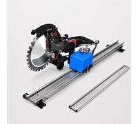 Guide Pour Scie Circulaire 150 W, Guide De Rail, Avec Bascule Rotative Et Fin De Course, Profondeur De Coupe Réglable, Levage Par Bouton-Poussoir. Pour La Rénovation De Maisons Anciennes 2.5m