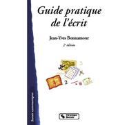 Guide pratique de l'ecrit 2e ed - JY BONNAMOUR - Chronique Sociale - broché - Etude