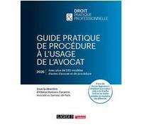Guide pratique de procédure à l'usage de l'avocat Aliénor Kamara-Cavarroc (Auteur)
