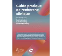 Guide pratique de recherche clinique - Société française de médecine d'urgence - S-Editions - broché - Guide