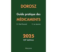 Guide Pratique Des Médicaments Dorosz