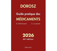 Guide Pratique Des Médicaments Dorosz